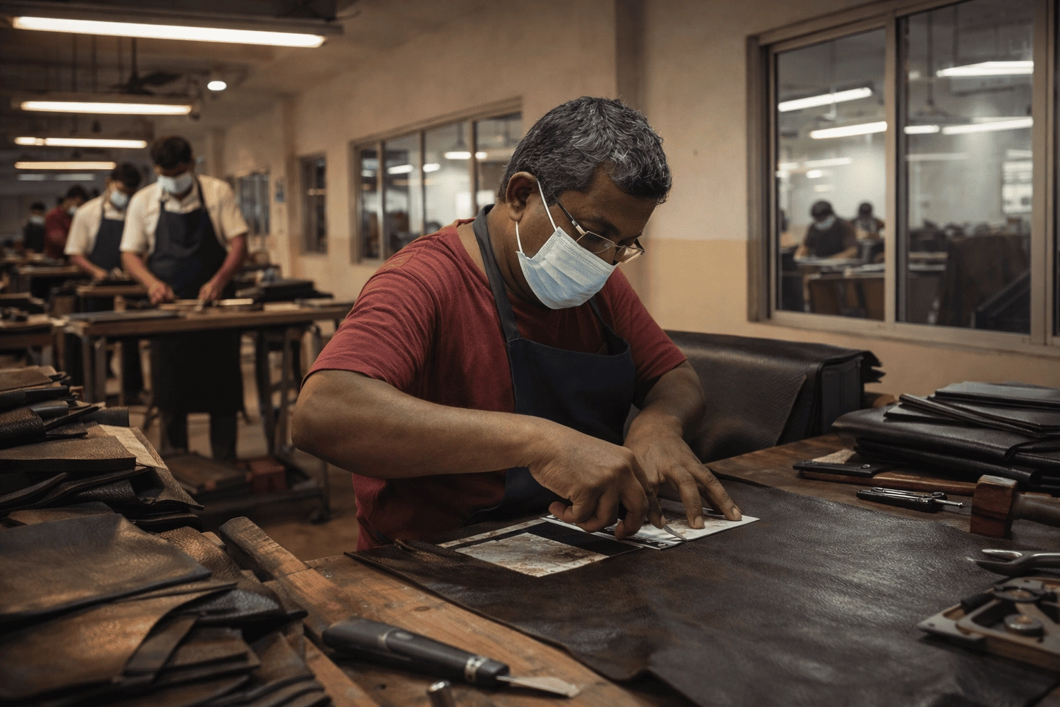 Leather wallet design and product development process in India Leather wallet design and product development process in India