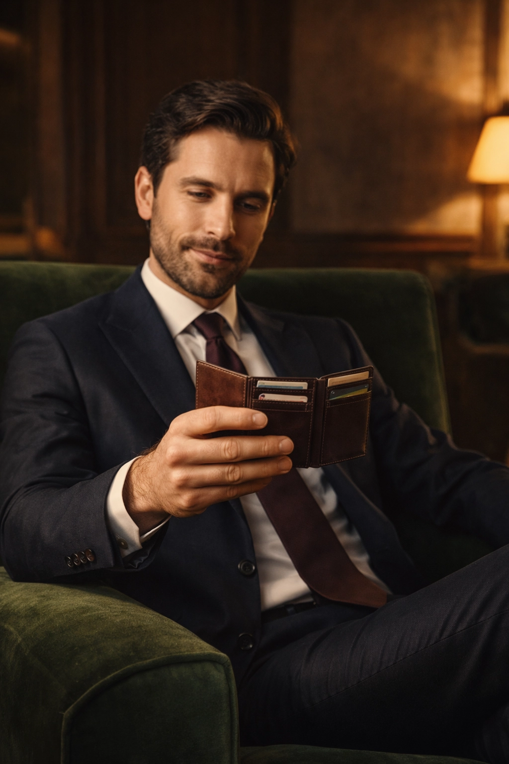 Tri-fold leather wallet manufacturer in India luxury handcrafted wallet supplier export quality m