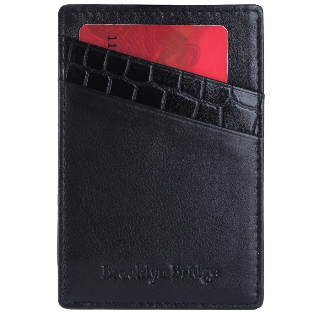 RFID Protected Leather Card Holder Wallet for Men & Women - Image 8