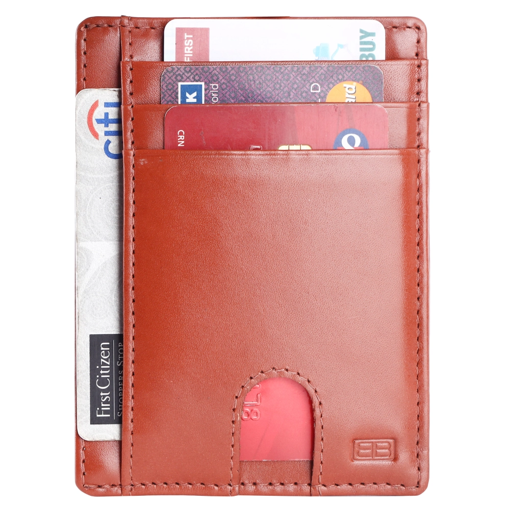 RFID Protected Genuine Leather Card Holder for Daily Use - Image 11