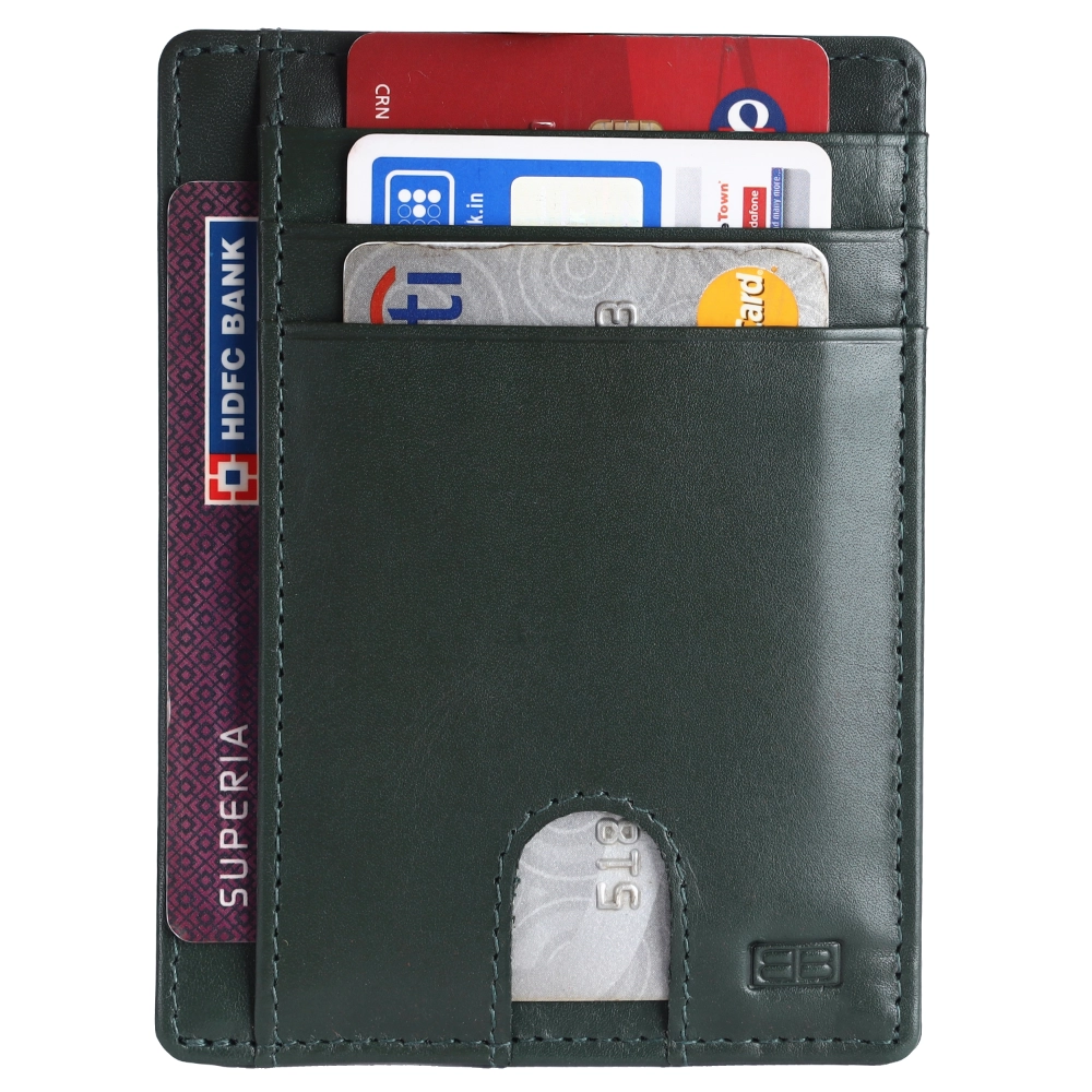 RFID Protected Genuine Leather Card Holder for Daily Use - Image 8