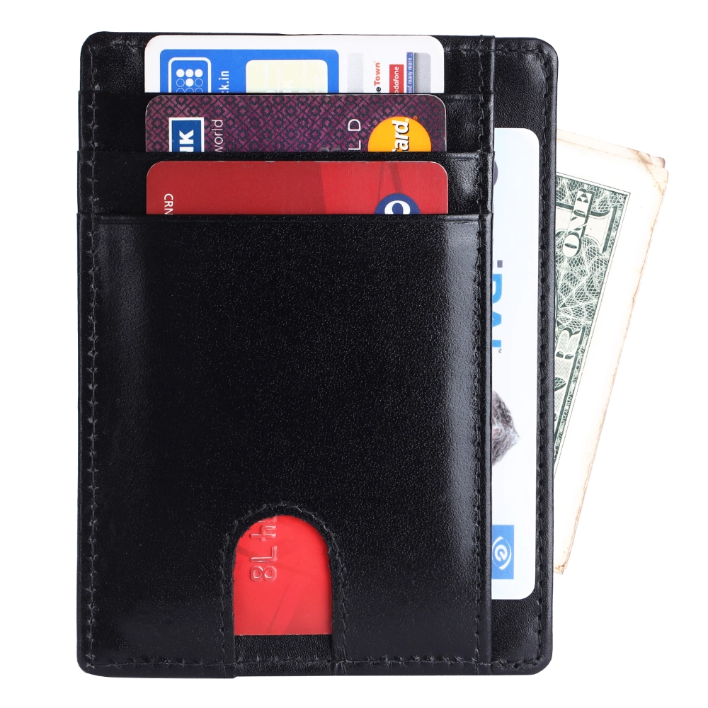RFID Protected Genuine Leather Card Holder for Daily Use - Image 18