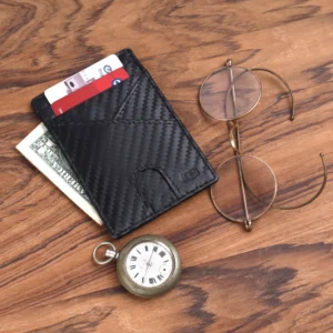 Premium RFID Protected Card Holder for Cards and Cash