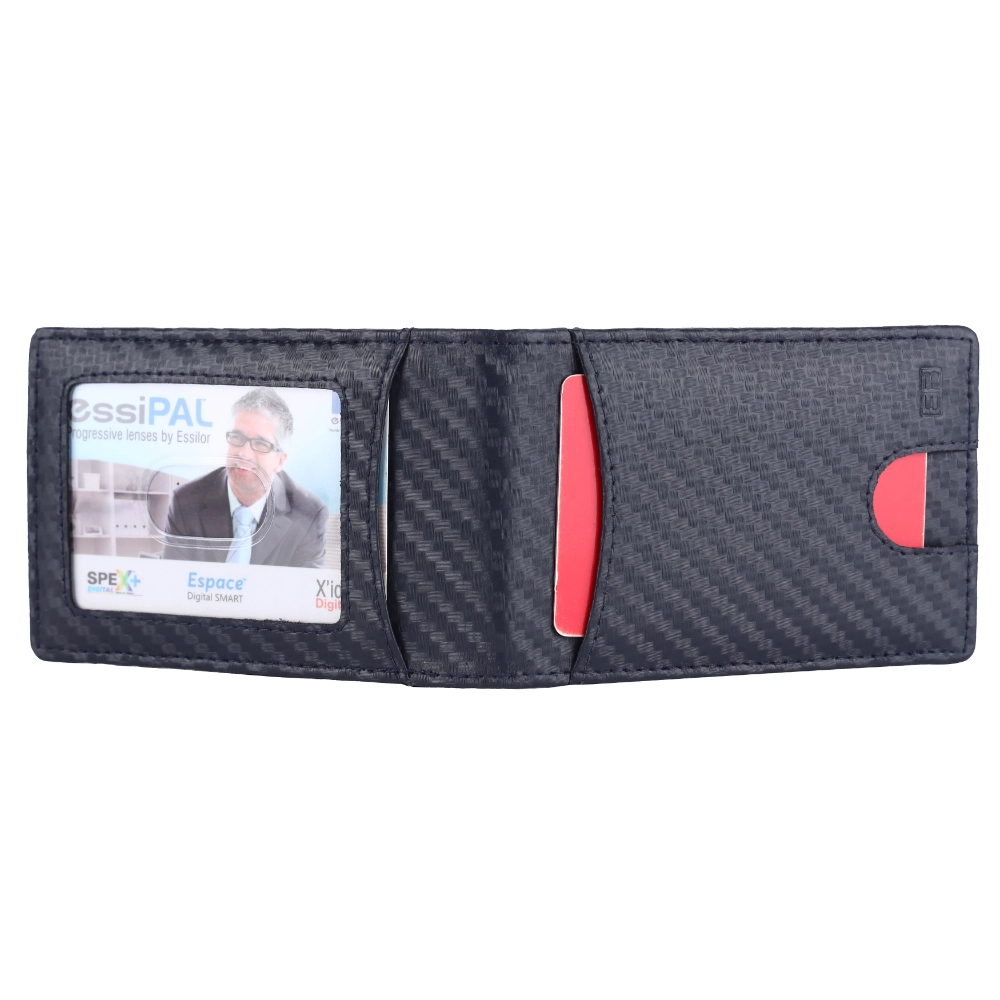 RFID Blocking Front Pocket Wallet with Cash Strap Holder - Image 4