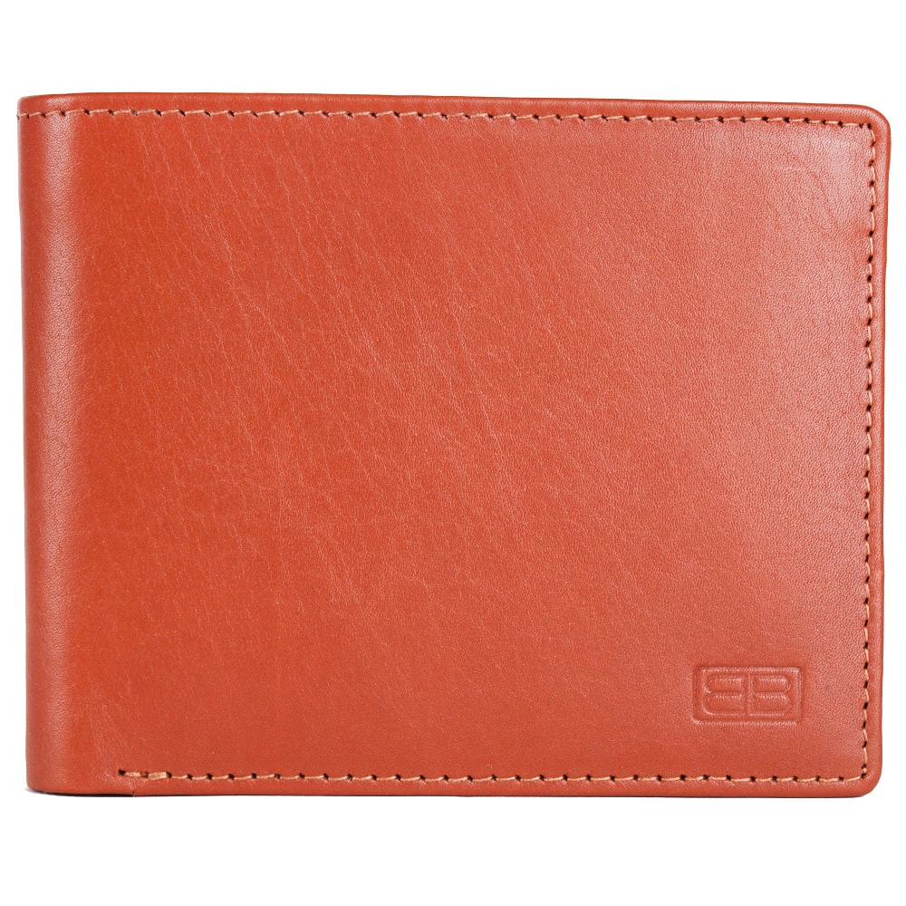 Men's RFID Leather Wallet with ID Window & Card Slots - Image 2