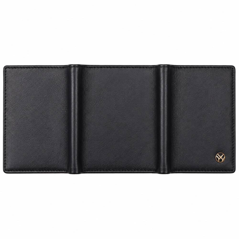 Secure RFID Protected Men's Trifold Wallet with Cash Slot - Image 4