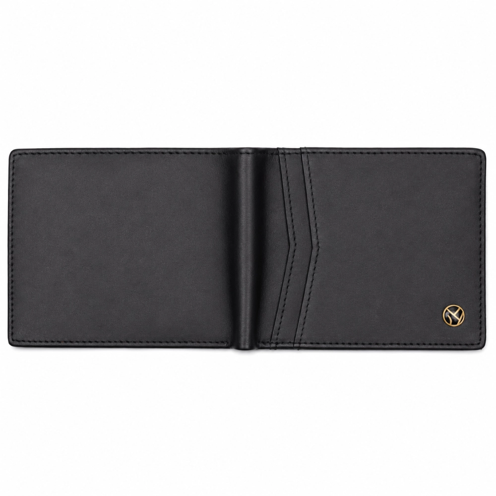 Slim RFID Protected Bifold Wallet with ID Window for Men - Image 11