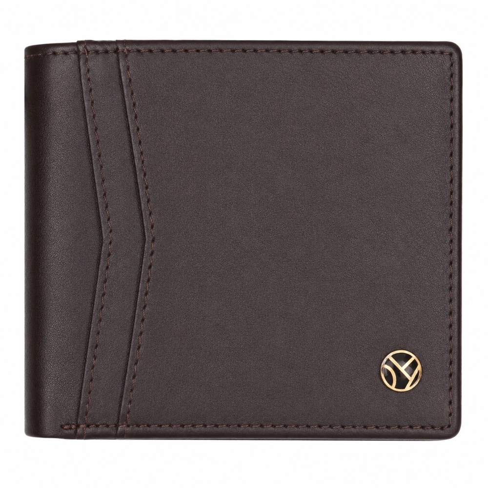 Slim RFID Protected Bifold Wallet with ID Window for Men - Image 2