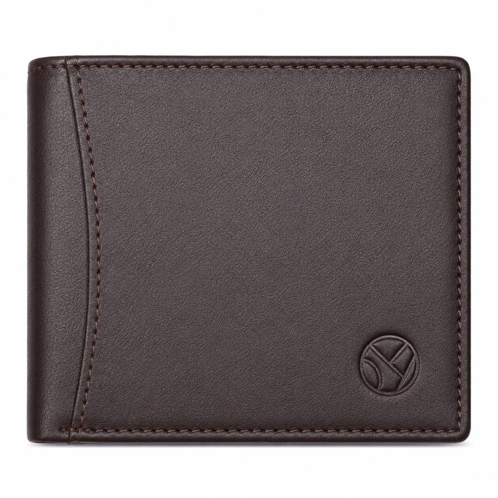 Genuine Leather RFID Safe Wallet for Men with Coin Pouch - Image 6