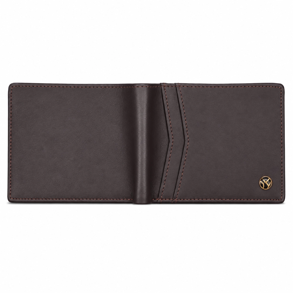 Slim RFID Protected Bifold Wallet with ID Window for Men - Image 6
