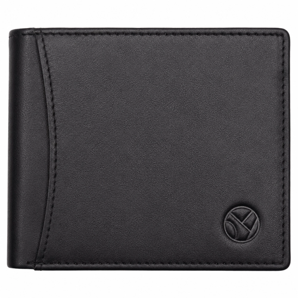 Genuine Leather RFID Safe Wallet for Men with Coin Pouch - Image 2