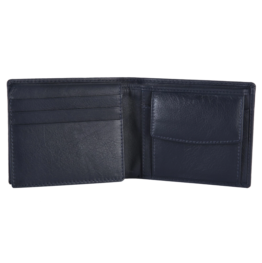 RFID Safe Men's Leather Wallet with ID Window & Cash - Image 8