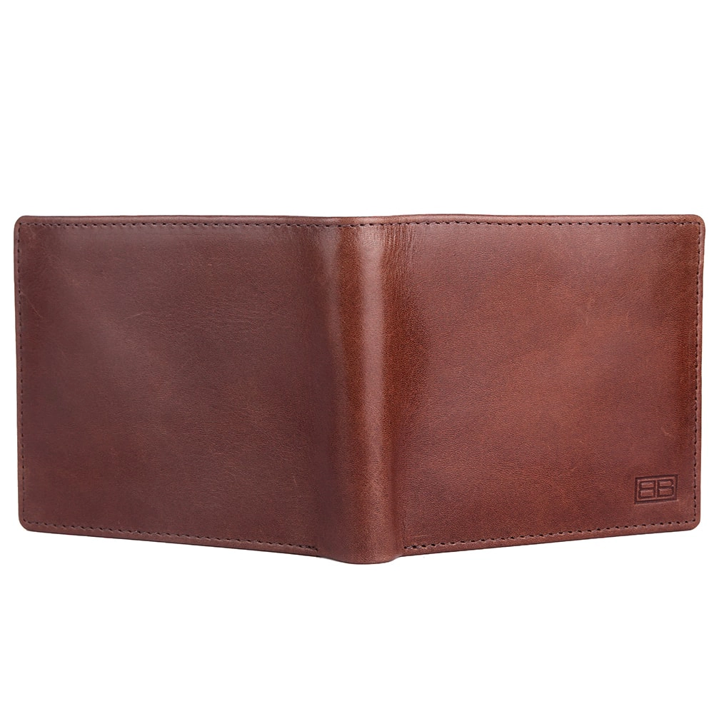 Men's RFID Leather Wallet with ID Window & Card Slots - Image 14