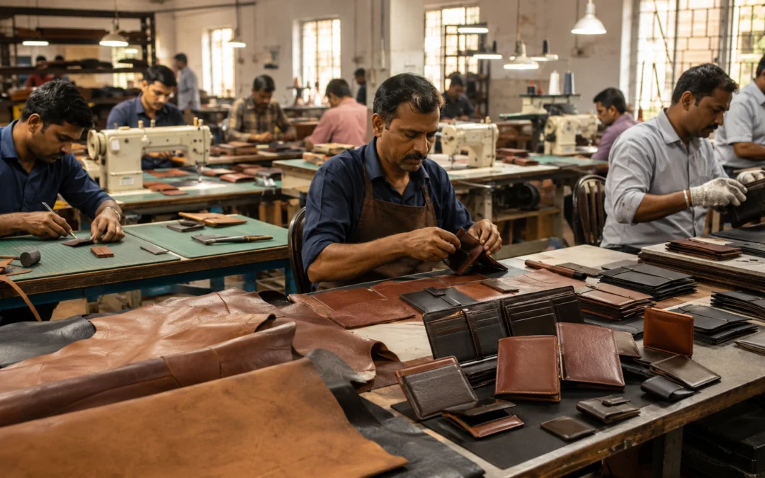 Why UK Brands Prefer Leather Wallet Exporters from India in 2026