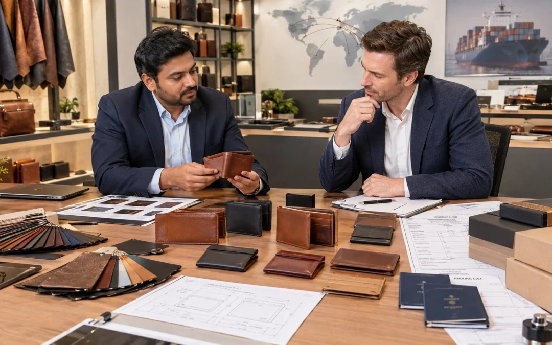 How to Choose the Best Leather Wallet Exporter from India to USA (2026 Guide)